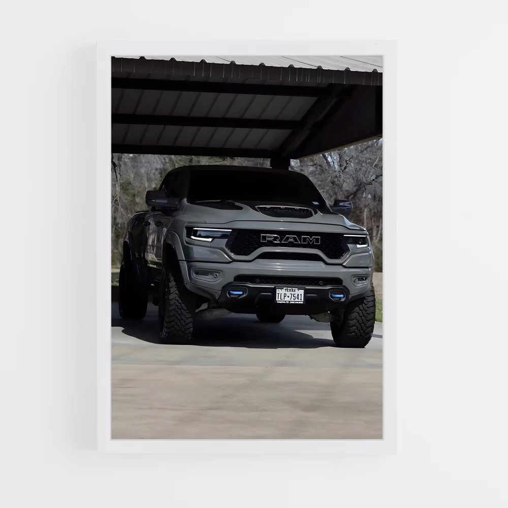 Poster Ram sous Abri – affiche Dodge (vue 3)